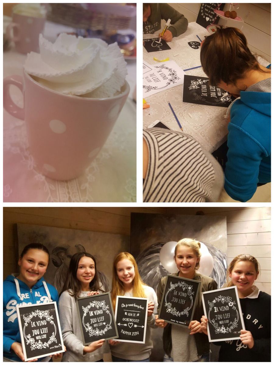 Handletteren kinderfeestjes