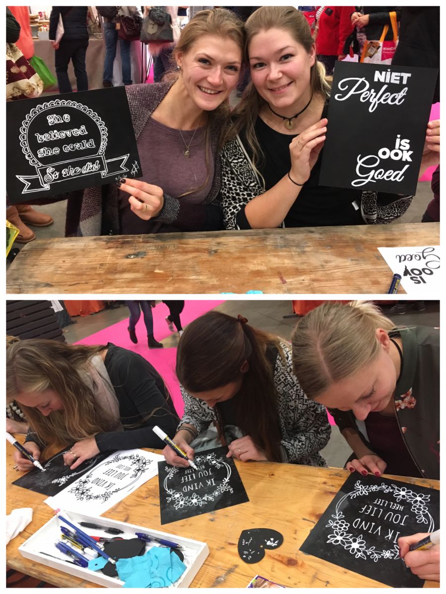Handletteren workshop