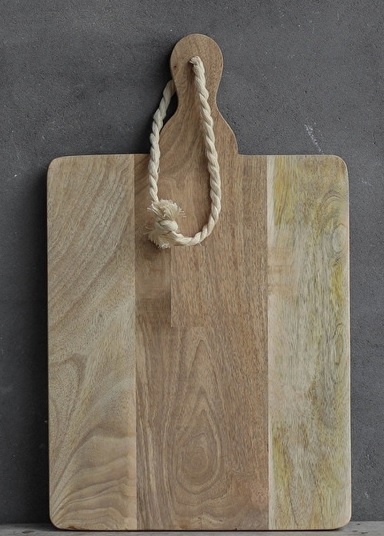 Mango houten snijplank laten maken logo