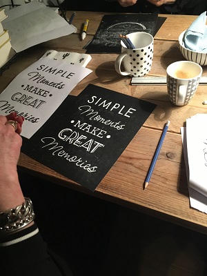 Workshop handletteren