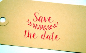 save the date stempel