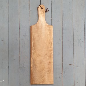 Mango snijplank rechthoek 54x16 cm inclusief handvat