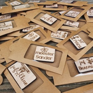Stempel voor meester of juf