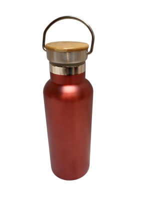 Thermosfles rood graveren